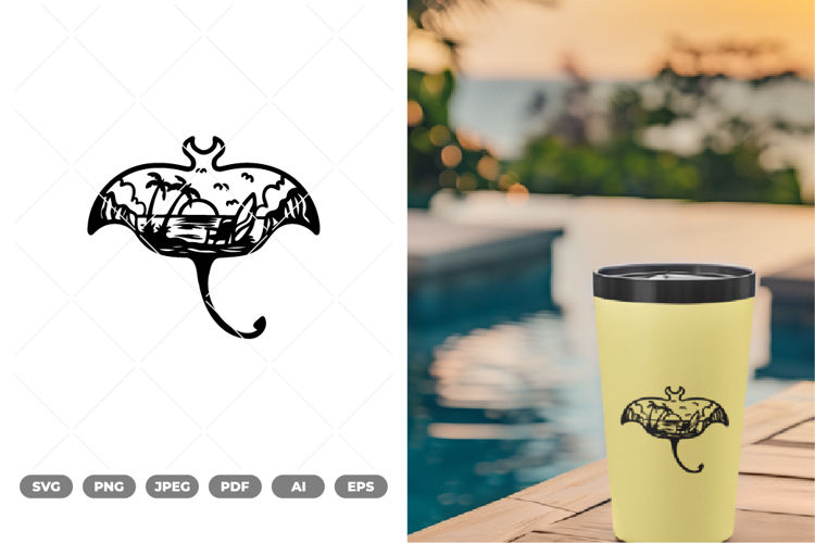Manta Ray SVG & Clipart