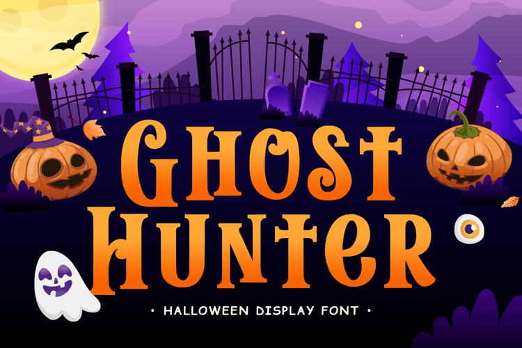 Halloween Font - Ghost Hunter