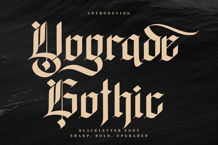 Yograde Gothic Modern Blackletter