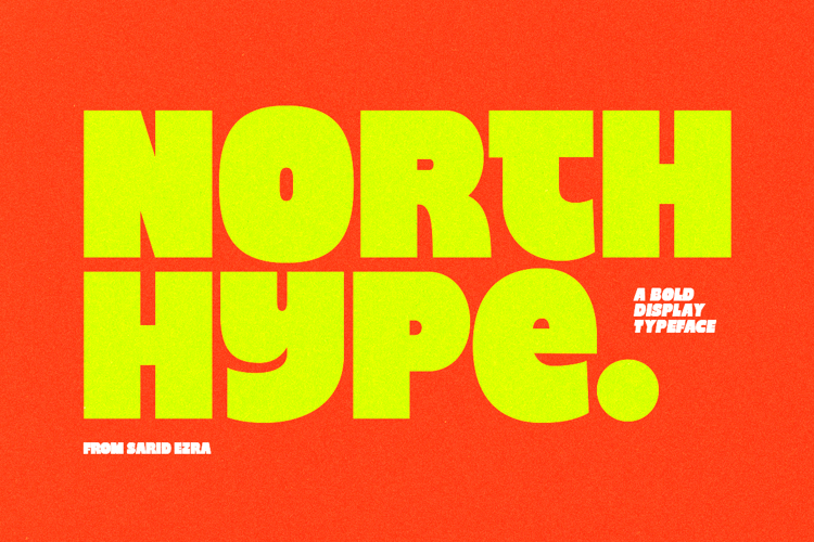 North Hype - Bold Display Sans