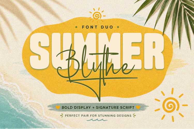 Summer Blythe Font Duo