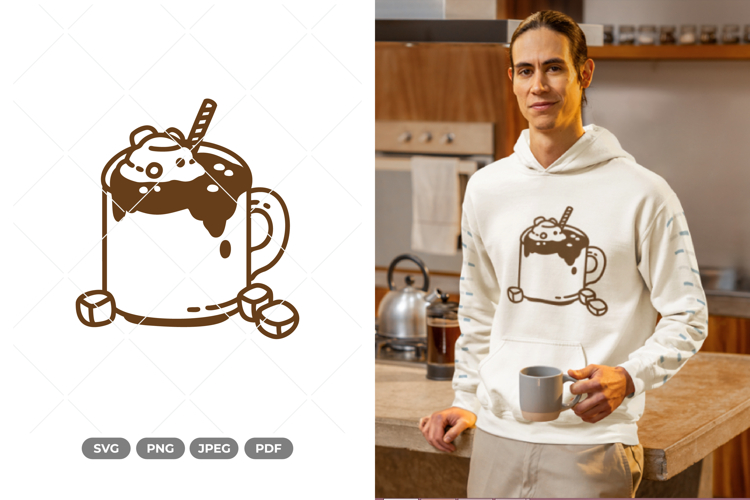 Hot Chocolate SVG & Clipart