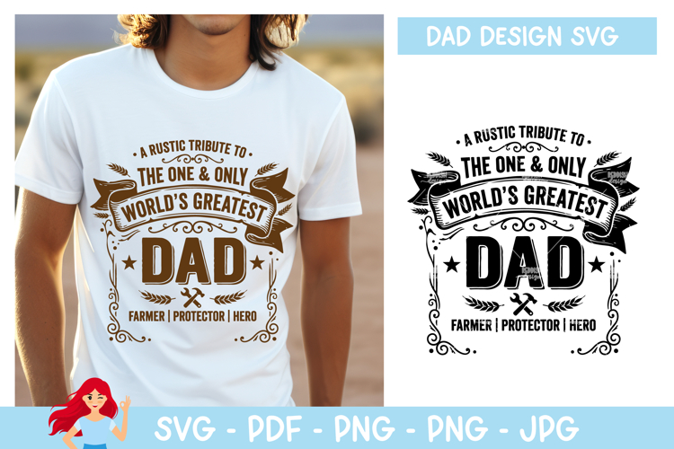 The one and only worlds greatest dad, farmer, protector, hero