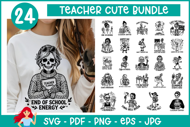 Teacher Life Svg Image 3