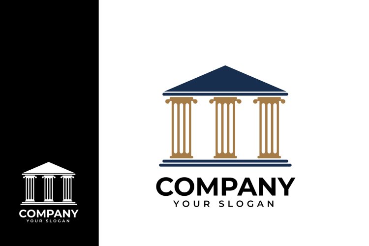 Law firm and attorney logo design example image 1