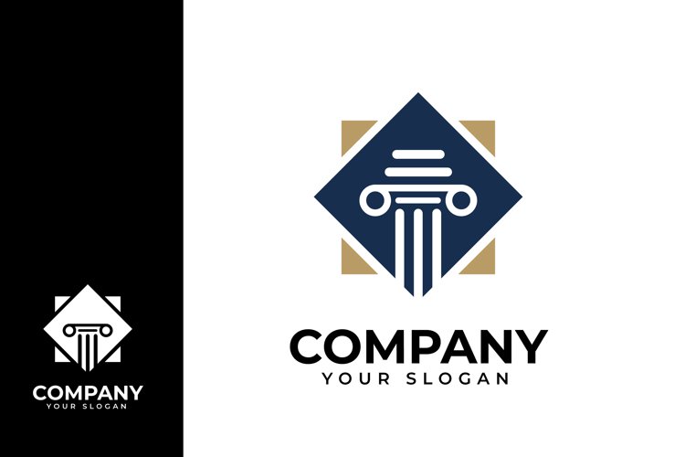 Law firm and attorney logo design