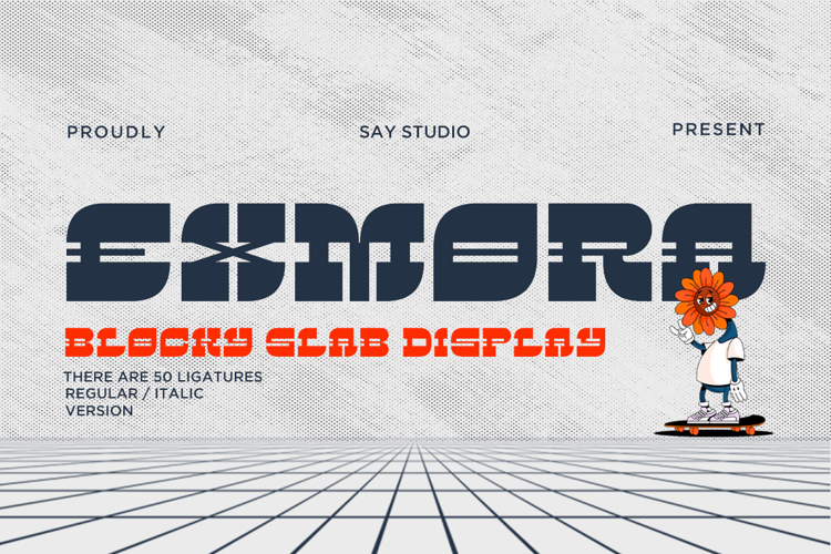 Exmora - Blocky Slab Display