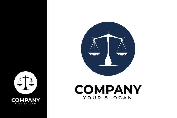 Law firm and attorney logo design