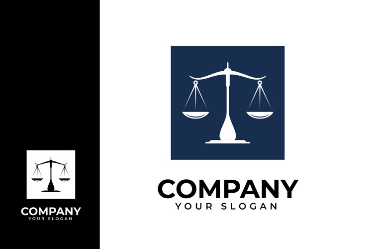 Law firm and attorney logo design