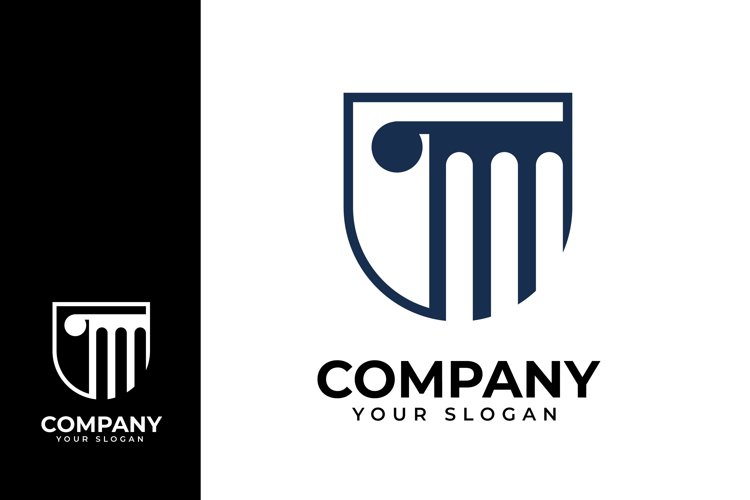 Law firm and attorney logo design
