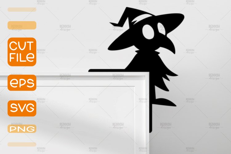 Halloween Door Corner SVG,Halloween decor laser file SVG