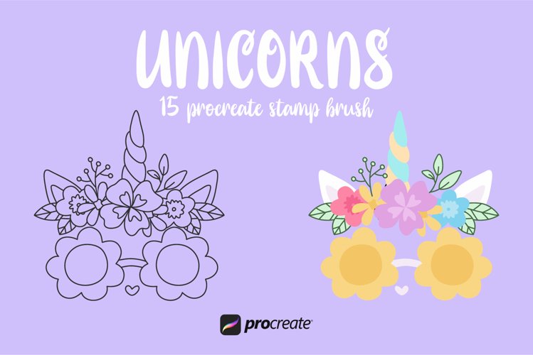 Unicorns | Procreate Brushes