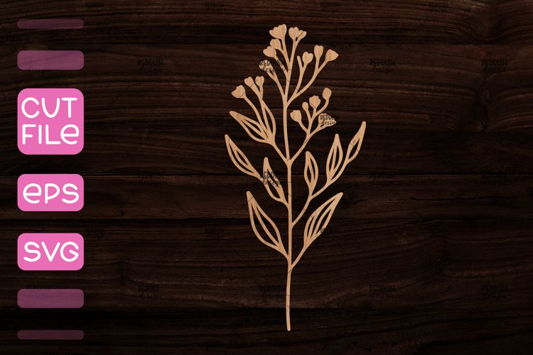 Bouquet of Flowers Laser Cut I Laser Cut SVG