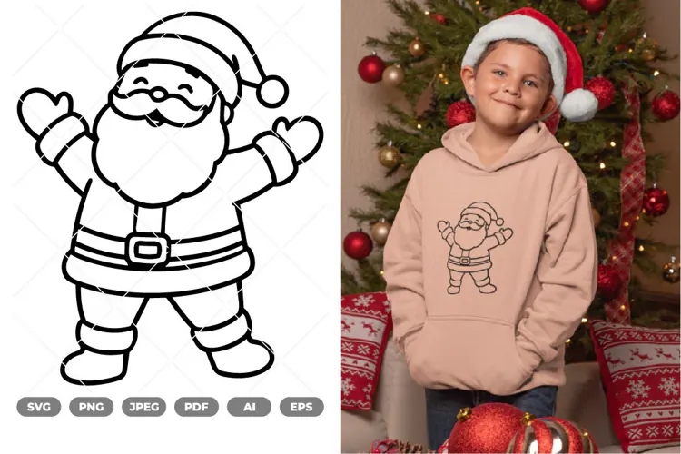 Santa SVG & Clipart