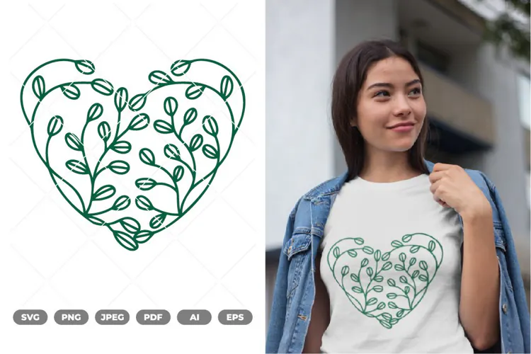 Tree Heart SVG & Clipart