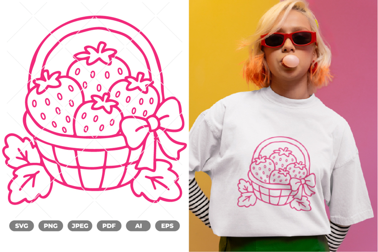 Strawberry Svg Image 6