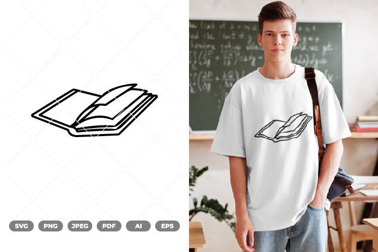 Book SVG   Clipart