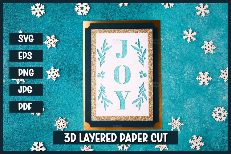 3D Christmas SVG Image 12