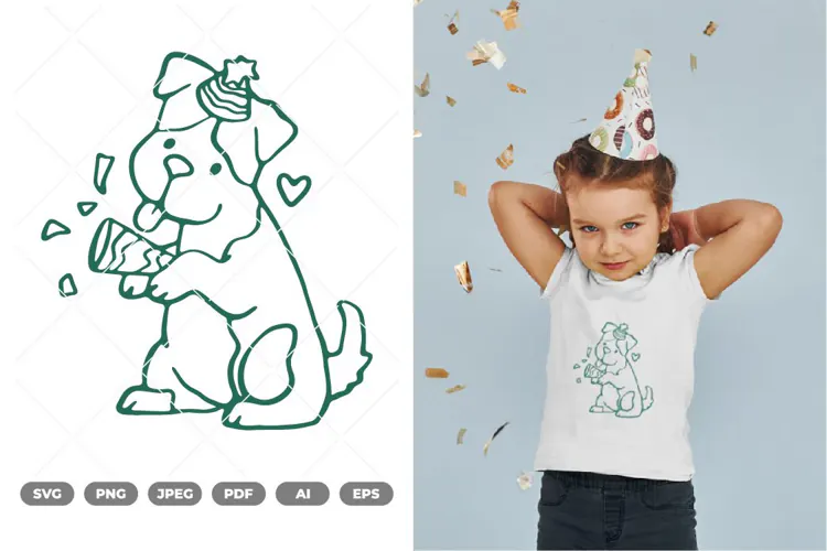 Birthday Animal SVG & Clipart