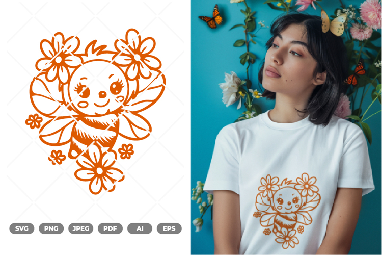 Honey Bee Svg Image 12
