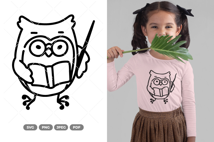 Cute Owl Svg Image 24