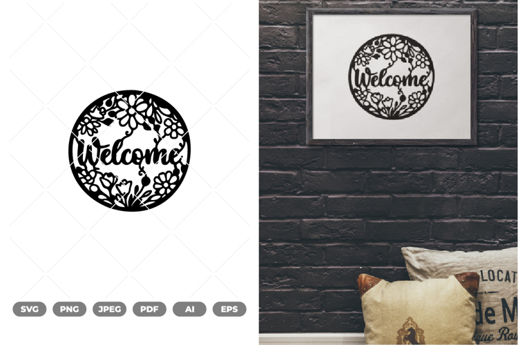 Floral Background Svg Image 18