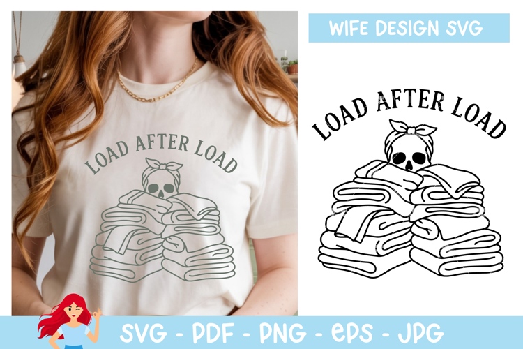 Load after load SVG, Wife vibe SVG