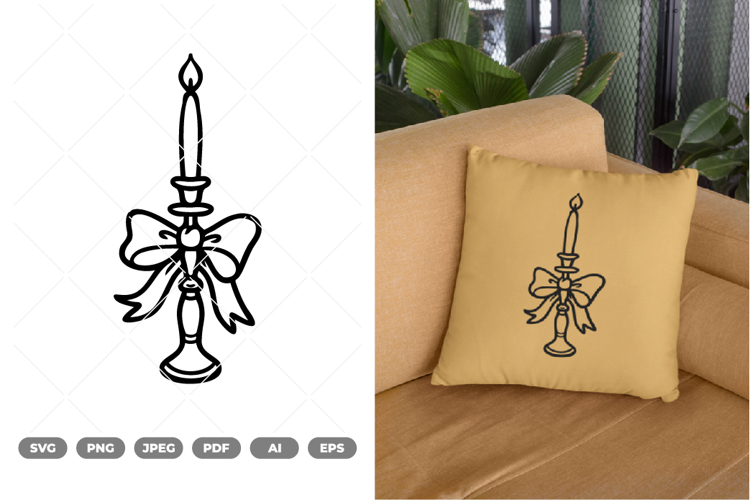 Candle Illustration Image 8