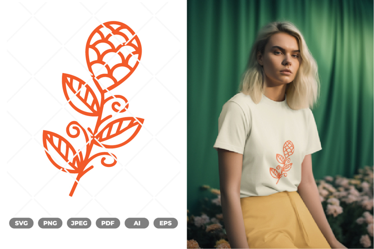 Wildflower SVG & Clipart example image 1