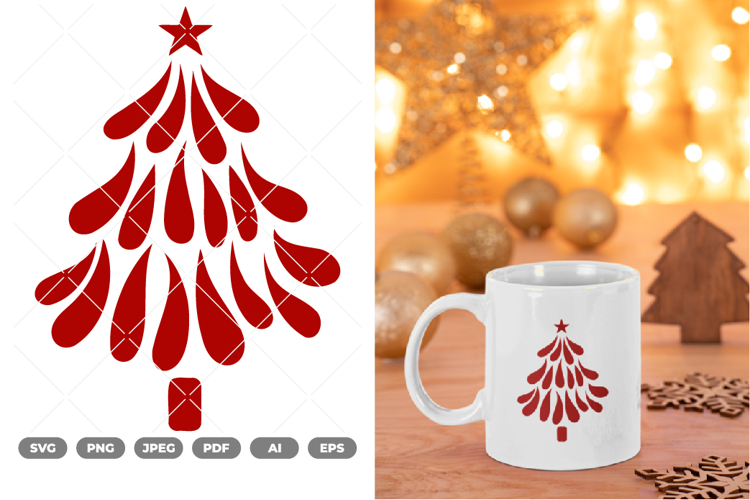 Christmas Tree SVG   Clipart