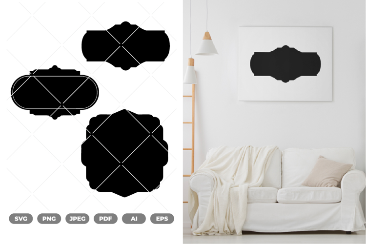 Decorative Label SVG & Clipart
