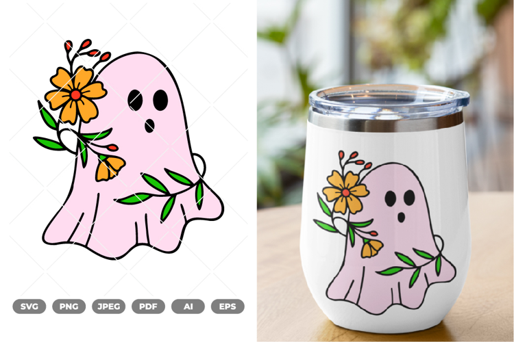 Ghost Colored SVG & Clipart