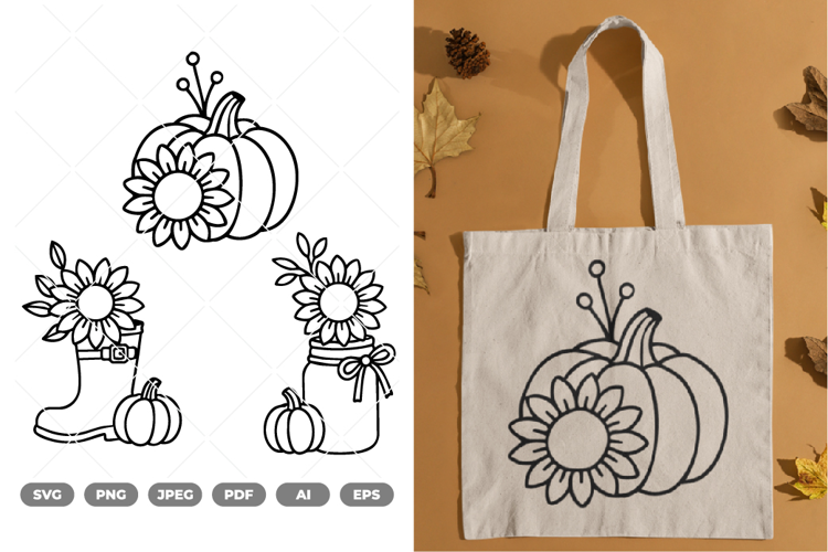 Autumn Pumpkin SVG & Clipart