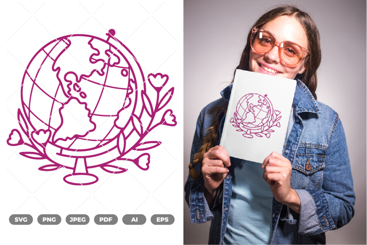World Map Clipart Image 23
