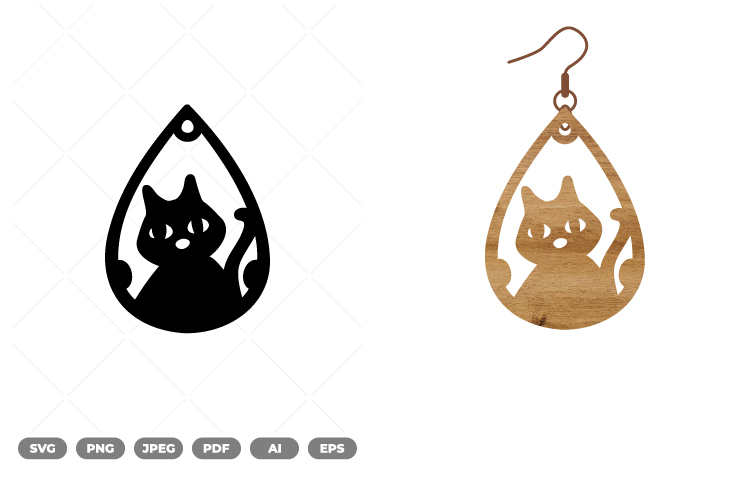 Earrings Clipart Image 12