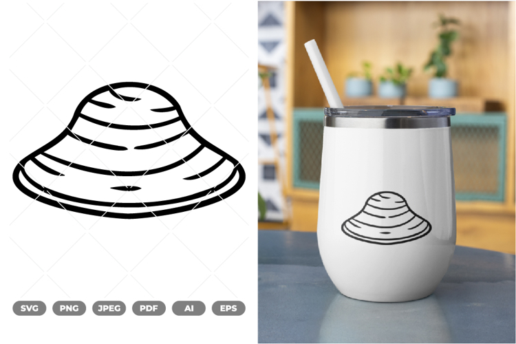 Seashell SVG   Clipart
