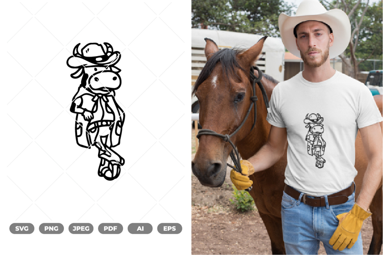 Cowgirl Clipart Image 4