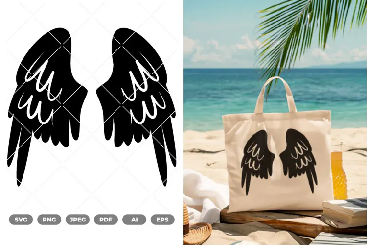Angel Wings SVG & Clipart