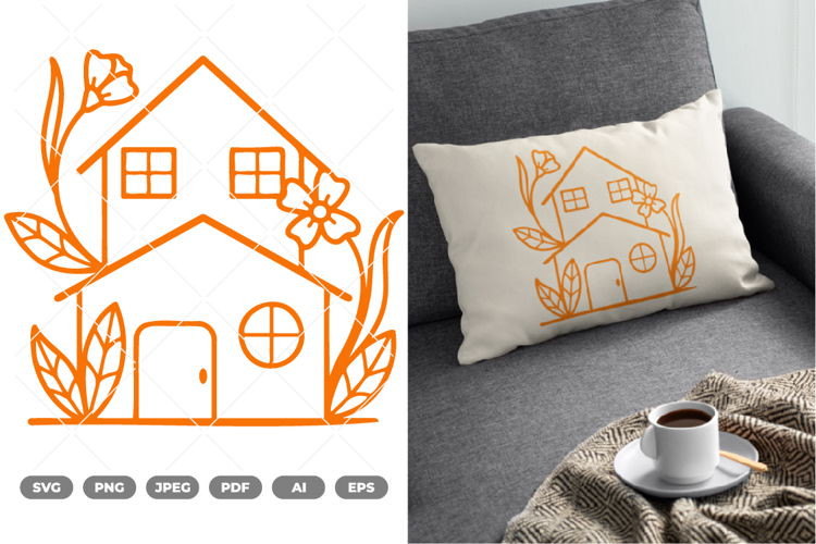 House SVG & Clipart example image 1