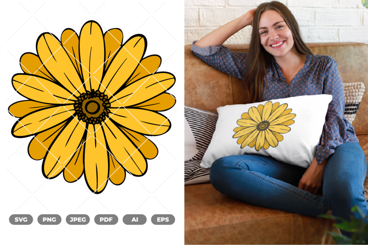 Flower Petal Colored SVG & Clipart