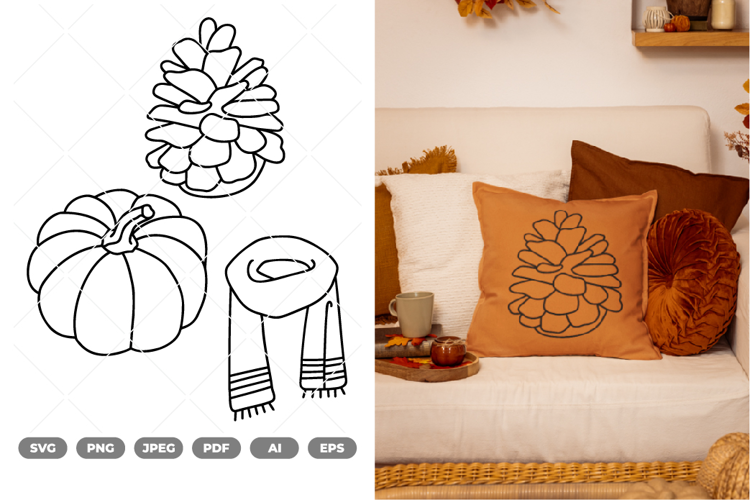 Autumn Element SVG & Clipart