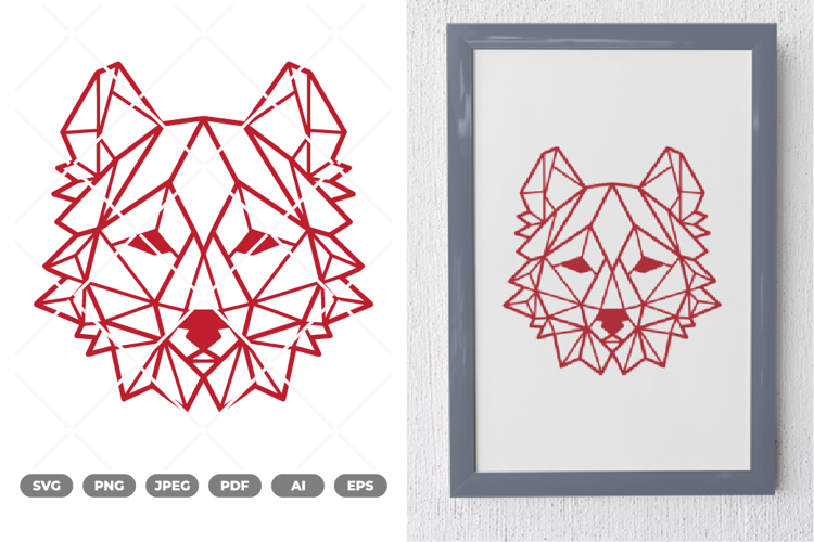 Wolf Head SVG & Clipart
