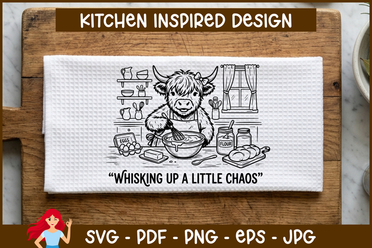 Highland Cow Svg Image 17