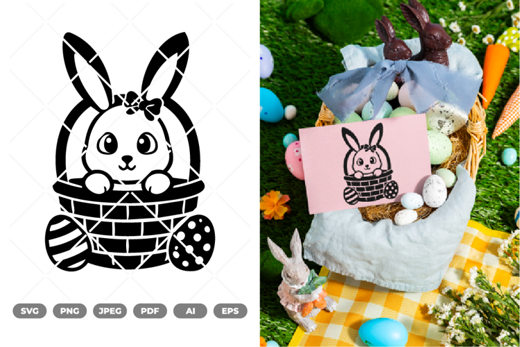 Cute Bunny Svg Image 2
