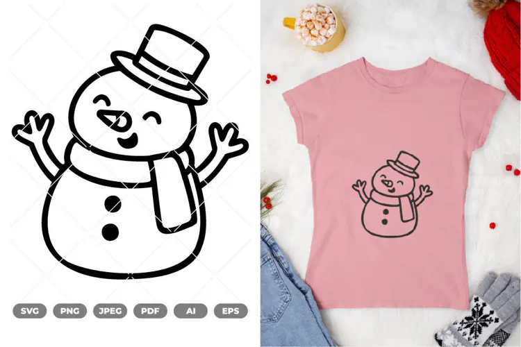 Snowman SVG & Clipart