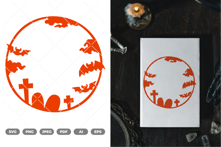 Halloween Frames SVG & Clipart