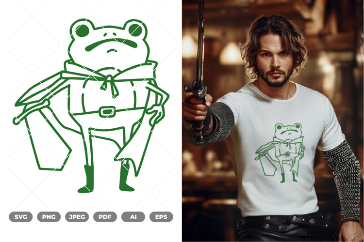 Toad Knight SVG   Clipart