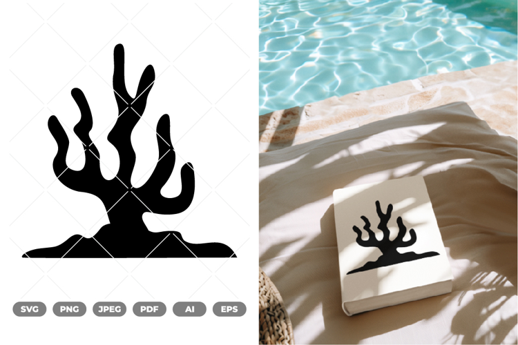 Sea Floor Silhouette SVG & Clipart
