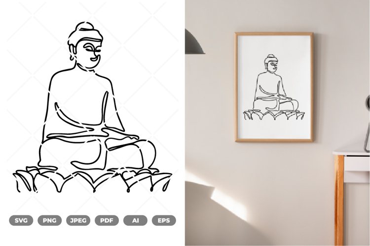 Buddha Illustration Image 16