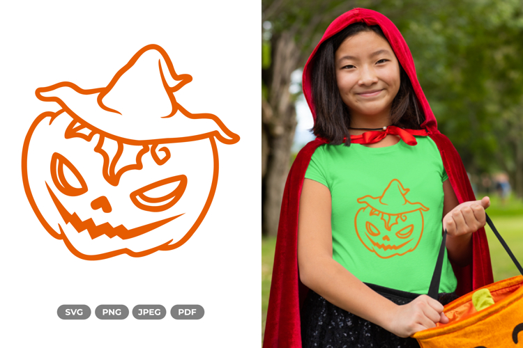 Jack O Lantern SVG - Halloween Clipart & SVG